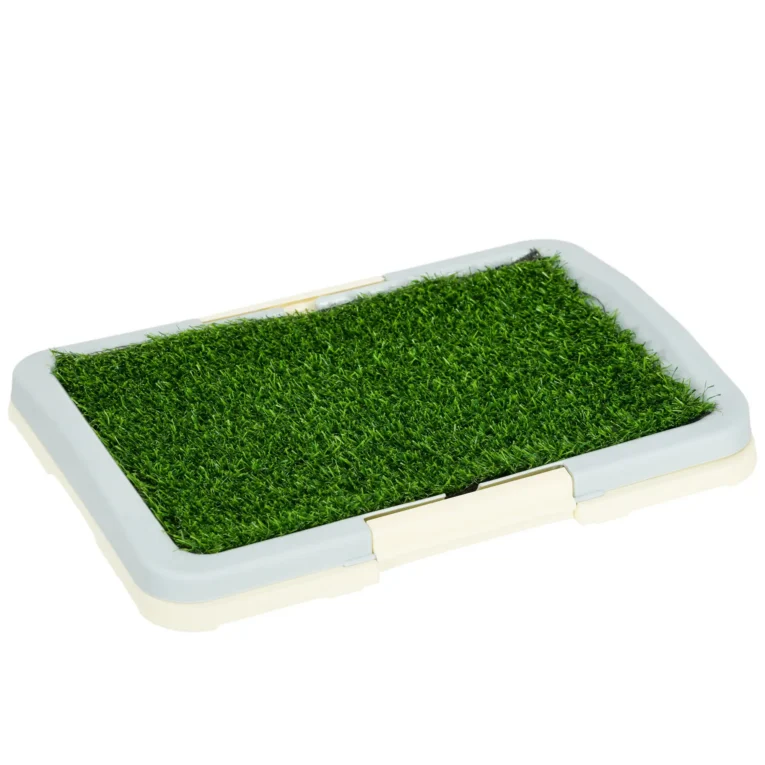 Portable Puppy Training Pad with Tray 46.5x34cm – Blue, white and green
