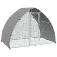 Walk-In Galvanised Chicken Run with Canopy – 3.04 × 1.9m
