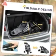 Four-Wheel Pet Pushchair 4 Wheels – Grey