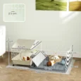 Small-Animal Cage with Detachable Playpen – Beige, 108cm