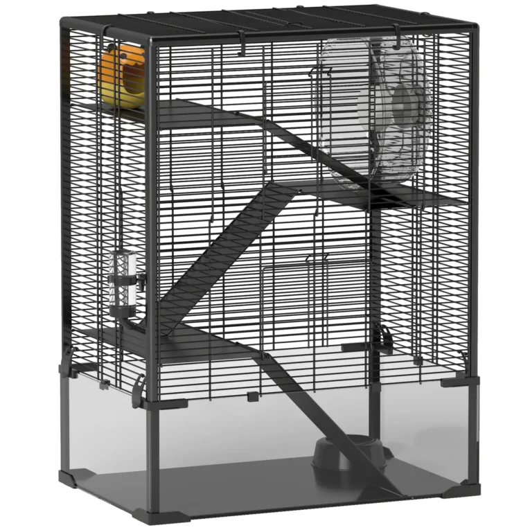 Hamster tank 60L x 40W x 80Hcm – Black