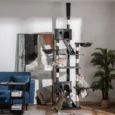 Adjustable Cat Tree 240-260cm – Dark grey