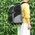 Pet Backpack and Wheeled Trolley Carrier – Grey, Under 4kg