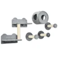 Wall-Mounted Cat Shelf and Den Set – Grey and Beige