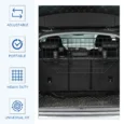 Adjustable Metal Car Dog Guard – Black, 90–120cm