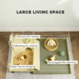Small-Animal Cage with Detachable Playpen – Beige, 108cm