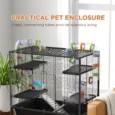 Large Hamster Cage with Tubes and Ramps – Multicoloured