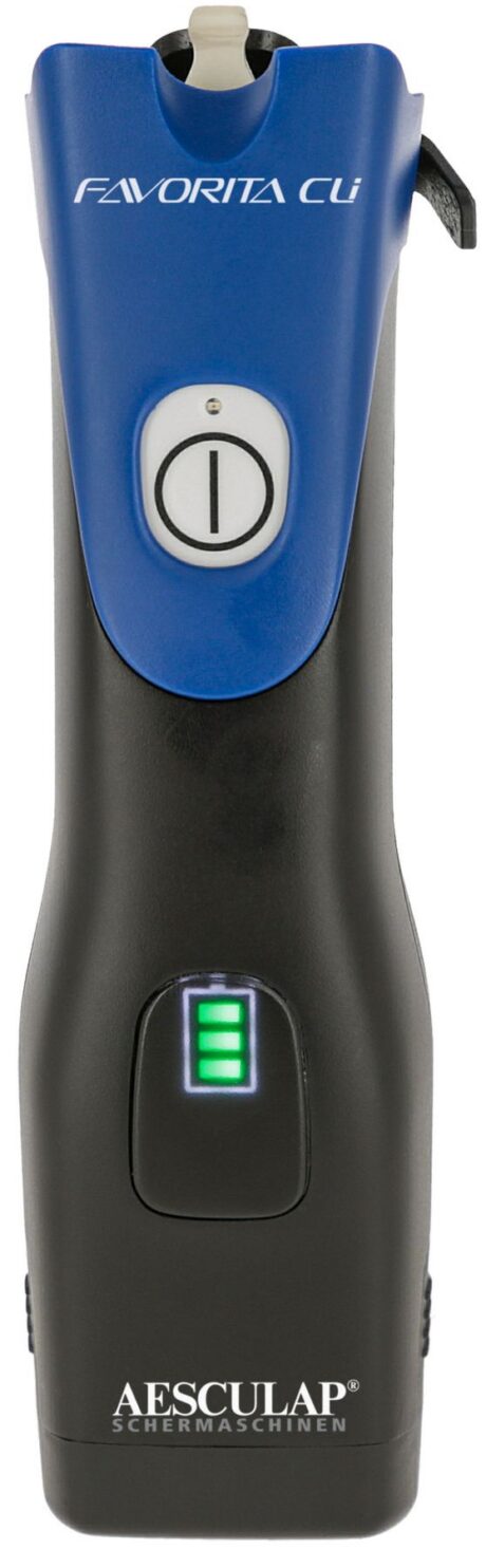 Aesculap Favorita CLi Cordless Pet Clipper – Midnight Blue, 1 Battery