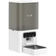 4.5L WiFi Automatic Cat Feeder with Stainless Steel Bowl – White