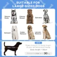Cooling Raised Pet Bed Large Dogs 106x76cm – Dark blue