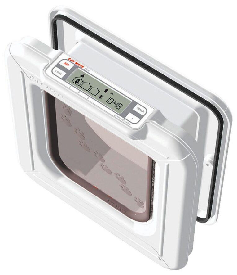 Cat Mate Elite Super Selective Cat Flap – White