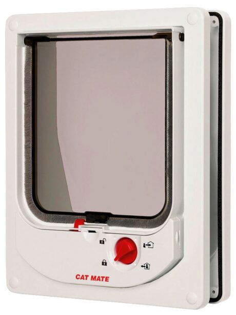 Cat Mate Magnetic Four-Way Cat Flap – White