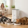 Automatic Cat Feeder 7L WiFi Timer Voice – White