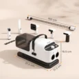 Five-in-One Pet Grooming Vacuum and Dryer – White, 1.8L