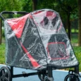 Clear Pet Stroller Rain Cover with Rear Access – Selected Models