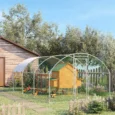Walk-In Poultry Run with Roof Cover – 5.7 × 2.8m