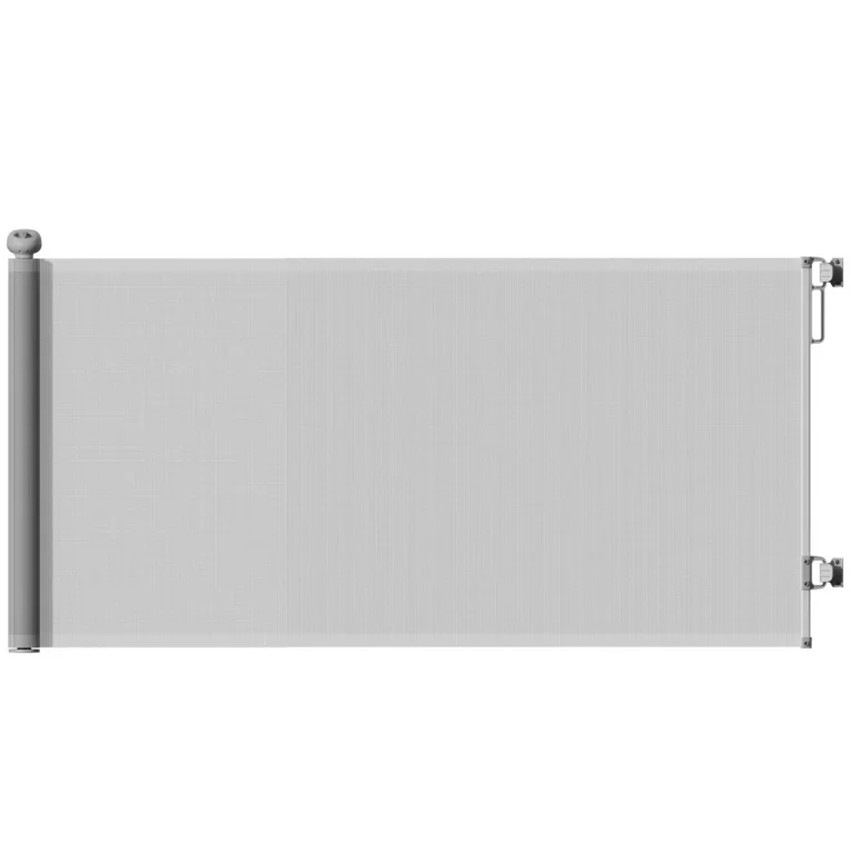 Retractable Mesh Dog Gate for Openings up to 180cm – Grey
