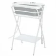 Folding Dog Bath with Stand – Grey, 27L