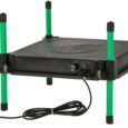 Kerbl CosyHeat Chick Heating Plate – Black/Green, 30 × 30cm