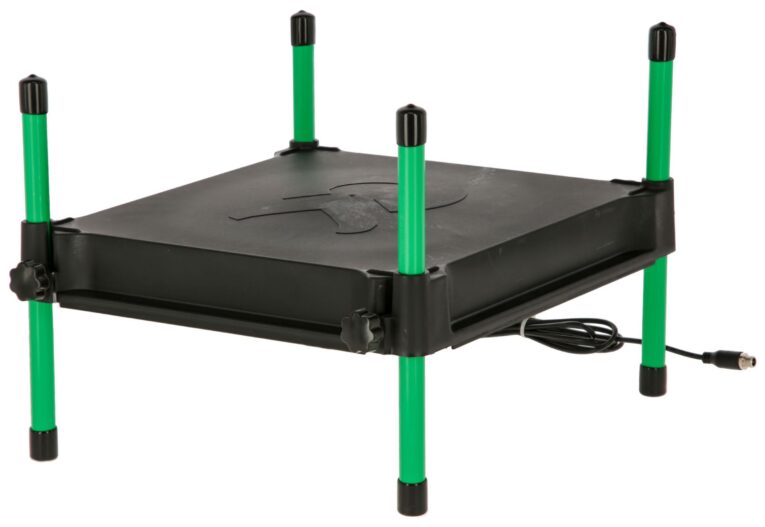 Kerbl CosyHeat Chick Heating Plate – Black/Green, 30 × 30cm