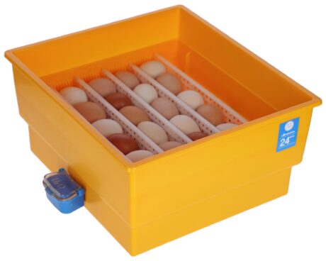 Kerbl Covatutto Egg Incubator &ndash; Yellow, 24 BASIC, Manual Turning