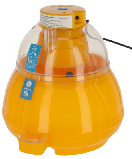 Kerbl Covatutto Egg Incubator – Yellow, 16 L, Manual Turning