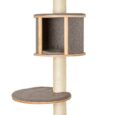 Kerbl Dolomit Tofana Wall-Mounted Cat Tree – Grey, 168cm