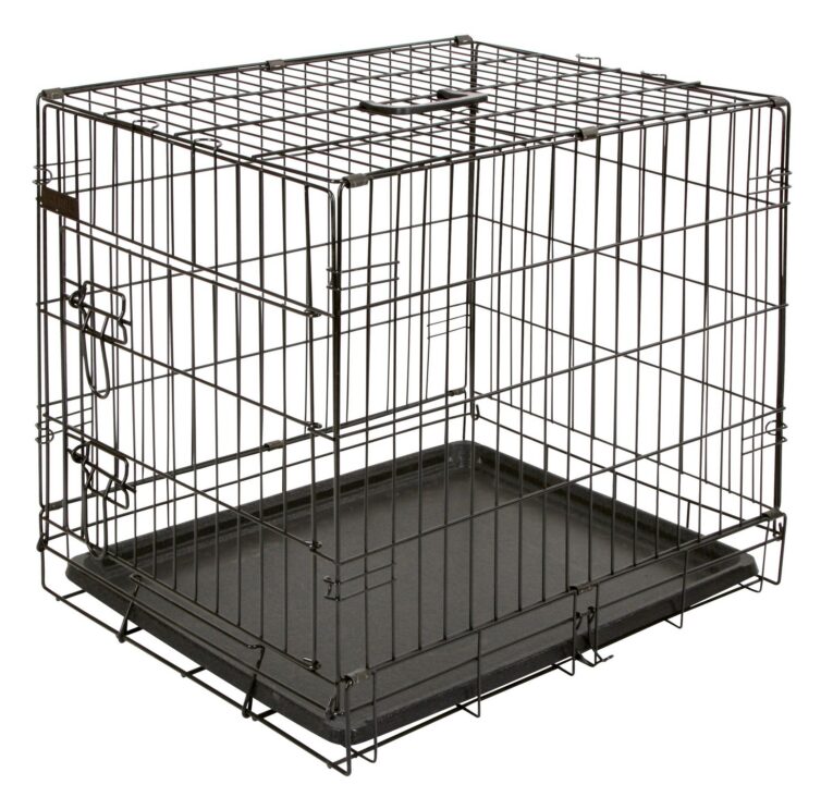 Kerbl Folding Dog Crate – Black, 63 × 48 × 57cm (81364) Kerbl Folding Dog Crate – Black, 63 × 48 × 57cm (81364)