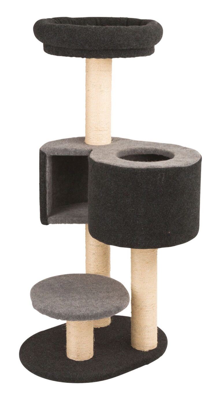 Kerbl Fridolin Felt Cat Tree – Grey, 106cm Kerbl Fridolin Felt Cat Tree – Grey, 106cm