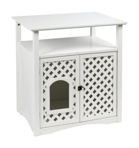 Kerbl Helena Cat Litter Cabinet – White