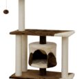 Kerbl Jade Pro Cat Tree – Beige and Brown, 96cm