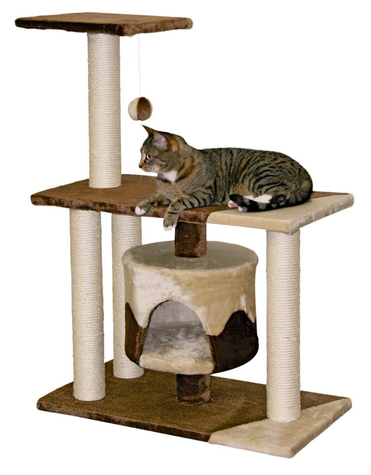 Kerbl Jade Pro Cat Tree – Beige and Brown, 96cm Kerbl Jade Pro Cat Tree – Beige and Brown, 96cm