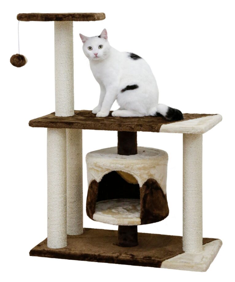 Kerbl Jade Pro Cat Tree – Beige and Brown, 96cm Kerbl Jade Pro Cat Tree – Beige and Brown, 96cm