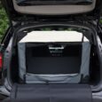Kerbl Journey Folding Dog Travel Crate – Grey/Beige, 92 × 65 × 66cm