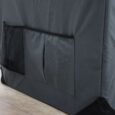 Kerbl Journey Folding Dog Travel Crate – Grey/Beige, 92 × 65 × 66cm