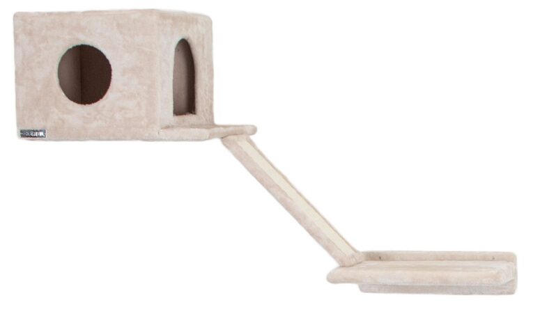 Kerbl Mont Blanc Six-Piece Cat Climbing Wall – Beige Kerbl Mont Blanc Six-Piece Cat Climbing Wall – Beige