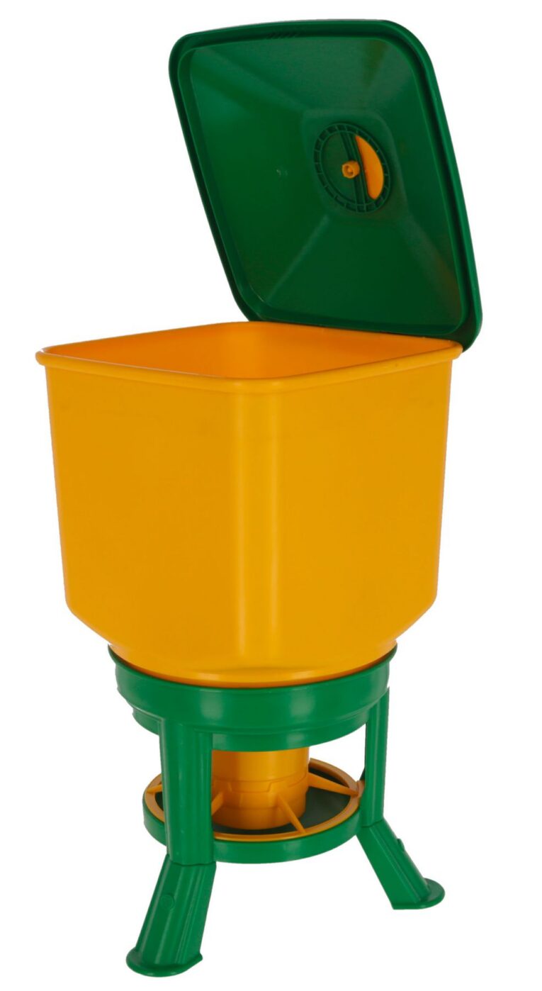 Kerbl Poultry Feeder with Feet – 30 Litres