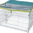 Kerbl Small Animal Run with Breakout Barrier – 115 × 115 × 65cm