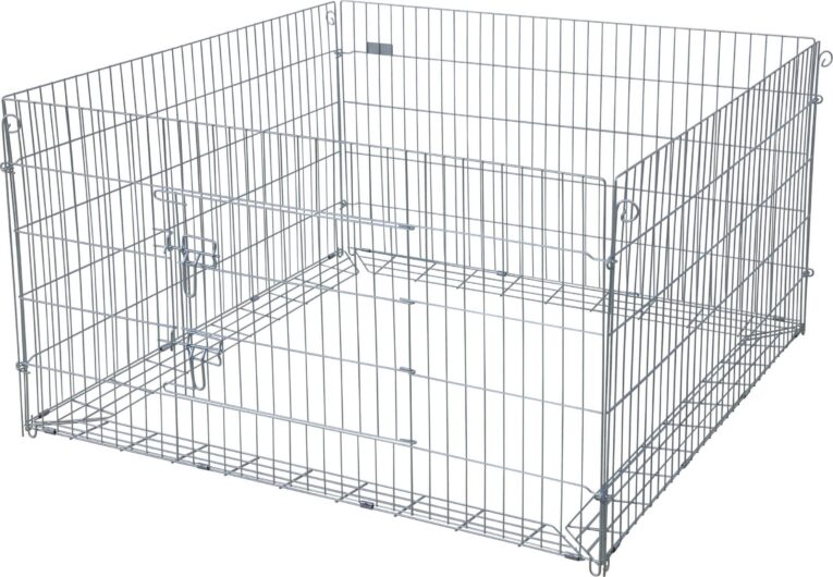 Kerbl Small Animal Run with Breakout Barrier – 115 × 115 × 65cm Kerbl Small Animal Run with Breakout Barrier – 115 × 115 × 65cm