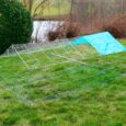 Kerbl Small Animal Run with Breakout Barrier – 180 × 90 × 75cm