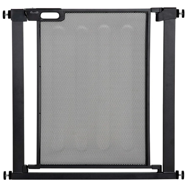 Two-Way Dog Gate – Black, 75–82cm