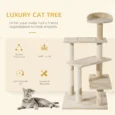 Cat Tree 100cm Activity Centre Scratching Post – Beige