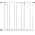 Adjustable Dog Gate Metal 74-94cm – White