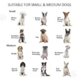 Six-Panel Freestanding Wooden Pet Gate – Natural, 70cm