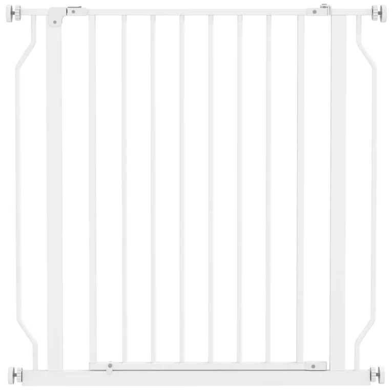 Pressure-Fit Indoor Dog Gate – White, 75–85cm