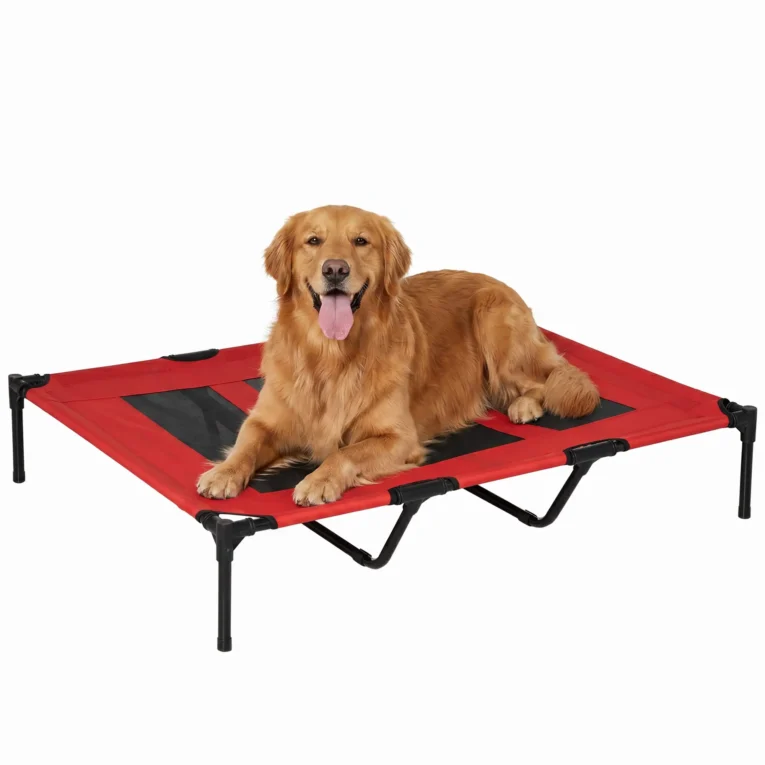 Elevated Dog Bed XX Large 122x92cm – Red