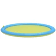 Dog Sprinkler Splash Pad – Blue and Yellow, 170cm