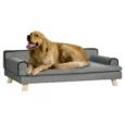 Dog Sofa Water-Resistant Fabric Medium and Large – Grey