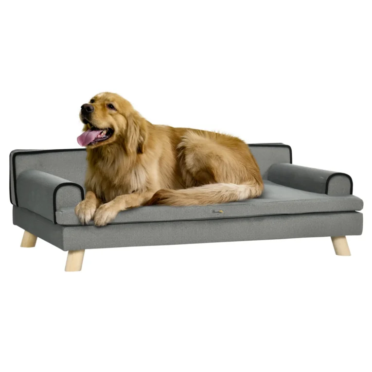 Dog Sofa Water-Resistant Fabric Medium and Large – Grey