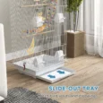 Bird Cage 46L x 36W x 100H cm – White
